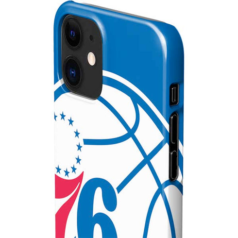 NBA Philadelphia 76ers Large Logo iPhone 12 Mini Lite Case