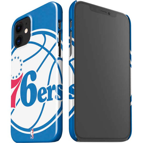NBA Philadelphia 76ers Large Logo iPhone 12 Mini Lite Case
