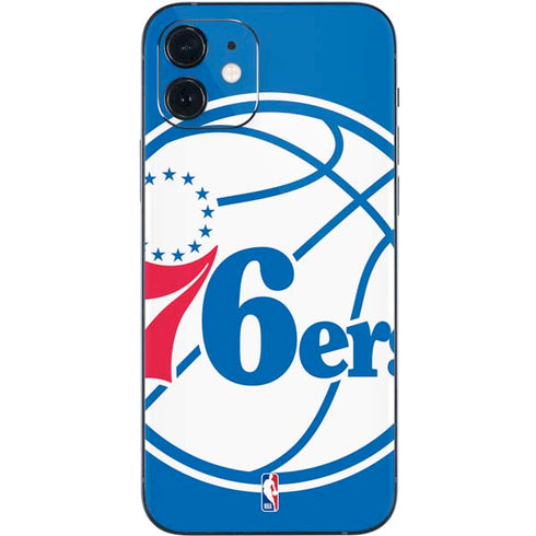 NBA Philadelphia 76ers Large Logo iPhone 12 Skin