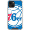 NBA Philadelphia 76ers Large Logo iPhone 13 Mini Clear Case