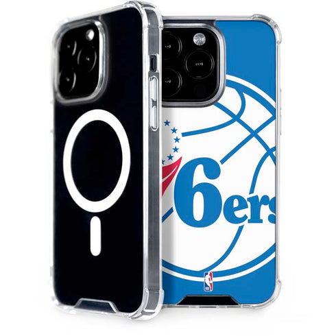 NBA Philadelphia 76ers Large Logo iPhone 13 Pro MagSafe Case