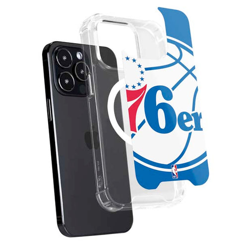 NBA Philadelphia 76ers Large Logo iPhone 13 Pro MagSafe Case