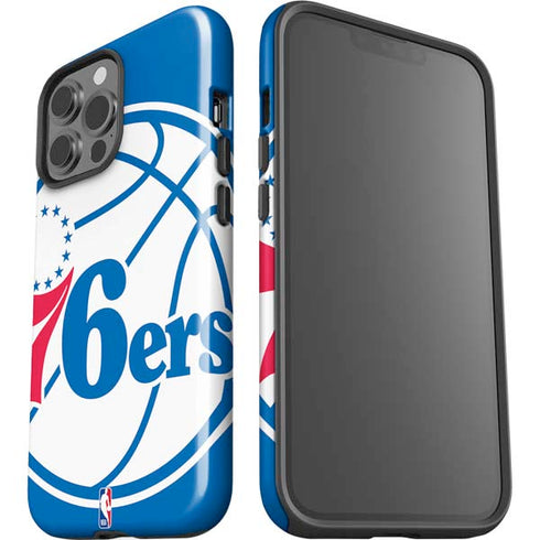 NBA Philadelphia 76ers Large Logo iPhone 13 Pro Max Impact Case