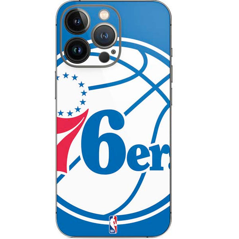 NBA Philadelphia 76ers Large Logo iPhone 13 Pro Skin
