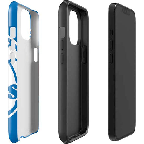 NBA Philadelphia 76ers Large Logo iPhone 14 Plus Impact Case