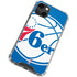 NBA Philadelphia 76ers Large Logo iPhone 14 Plus Clear Case