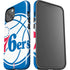 NBA Philadelphia 76ers Large Logo iPhone 15 Impact Case