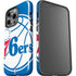 NBA Philadelphia 76ers Large Logo iPhone 14 Pro Impact Case
