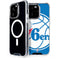 NBA Philadelphia 76ers Large Logo iPhone 15 Pro MagSafe Case