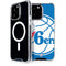 NBA Philadelphia 76ers Large Logo iPhone 14 Pro Max MagSafe Case