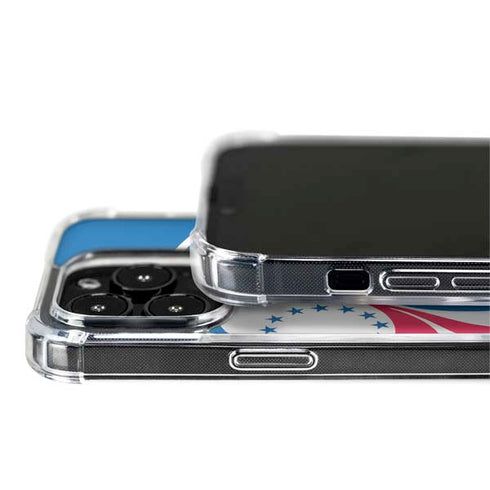 NBA Philadelphia 76ers Large Logo iPhone 15 Pro Max MagSafe Case