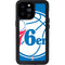 NBA Philadelphia 76ers Large Logo iPhone 14 Pro Max Waterproof Case