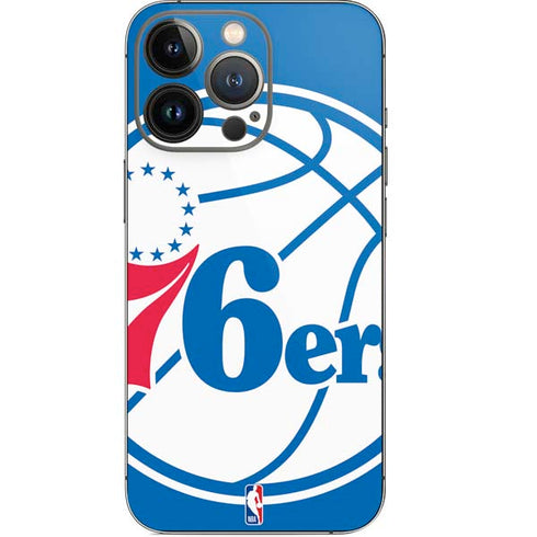 NBA Philadelphia 76ers Large Logo iPhone 15 Pro Skin