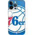 NBA Philadelphia 76ers Large Logo iPhone 14 Pro Skin