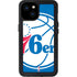NBA Philadelphia 76ers Large Logo iPhone 15 Plus Waterproof Case