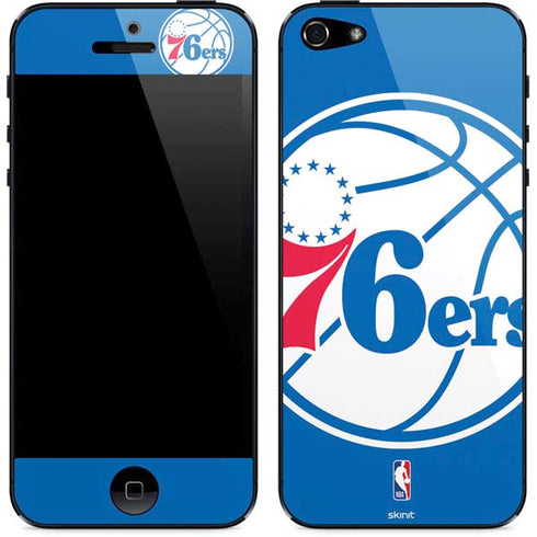 NBA Philadelphia 76ers Large Logo iPhone 5/5s/5SE Skin