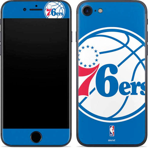 NBA Philadelphia 76ers Large Logo iPhone 7 Skin