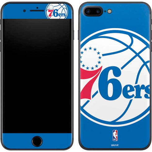 NBA Philadelphia 76ers Large Logo iPhone 8 Plus Skin
