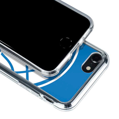 NBA Philadelphia 76ers Large Logo iPhone SE (2nd & 3rd Gen) Clear Case