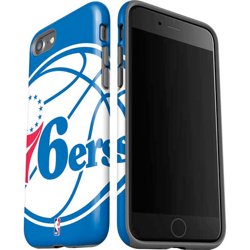 NBA Philadelphia 76ers Large Logo iPhone SE (2nd & 3rd Gen) Pro Case