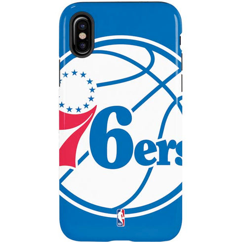 NBA Philadelphia 76ers Large Logo iPhone X Pro Case