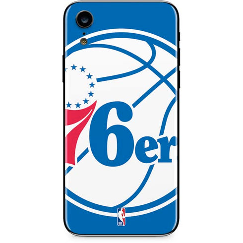 NBA Philadelphia 76ers Large Logo iPhone XR Skin