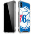 NBA Philadelphia 76ers Large Logo iPhone XS Max Clear Case
