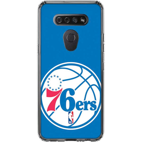 NBA Philadelphia 76ers Large Logo LG K51/Q51 Clear Case