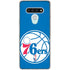 NBA Philadelphia 76ers Large Logo LG Stylo 6 Clear Case