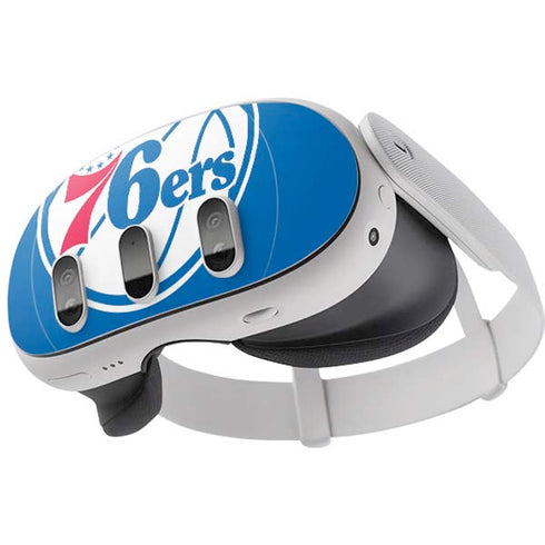 NBA Philadelphia 76ers Large Logo Meta Quest 3 Skin