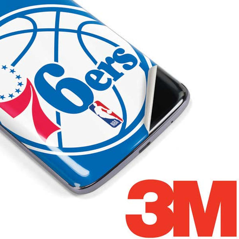 NBA Philadelphia 76ers Large Logo Moto E5 Plus Skin