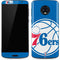 NBA Philadelphia 76ers Large Logo Moto G6 Skin