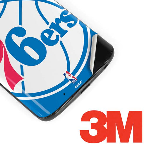 NBA Philadelphia 76ers Large Logo Moto G6 Skin