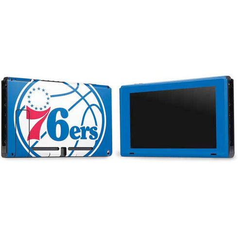 NBA Philadelphia 76ers Large Logo Nintendo Switch Bundle Skin