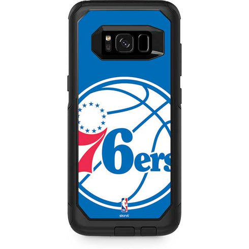 NBA Philadelphia 76ers Large Logo Otterbox Commuter Galaxy Skin