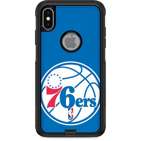 NBA Philadelphia 76ers Large Logo Otterbox Commuter iPhone Skin