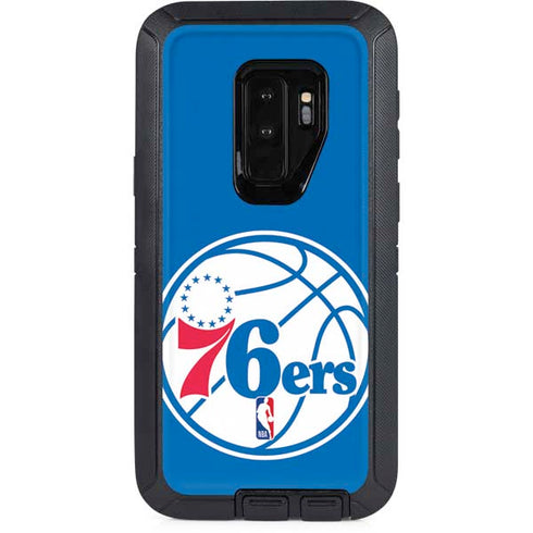 NBA Philadelphia 76ers Large Logo Otterbox Defender Galaxy Skin