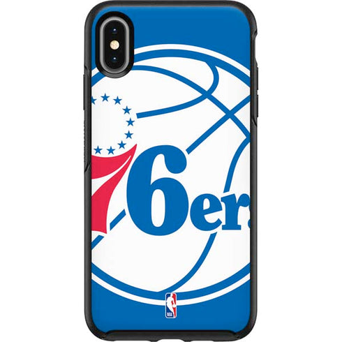 NBA Philadelphia 76ers Large Logo Otterbox Symmetry iPhone Skin