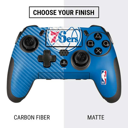 NBA Philadelphia 76ers Large Logo PlayStation Scuf Vantage 2 Controller Skin