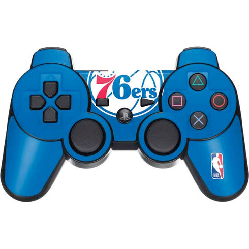 NBA Philadelphia 76ers Large Logo PS3 Dual Shock wireless controller Skin