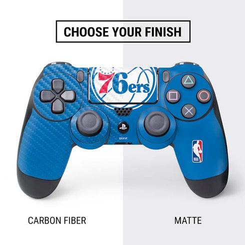 NBA Philadelphia 76ers Large Logo PS4 Controller Skin
