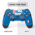 NBA Philadelphia 76ers Large Logo PS4 Controller Skin