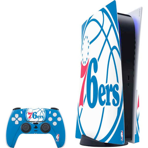 NBA Philadelphia 76ers Large Logo PS5 Bundle Skin