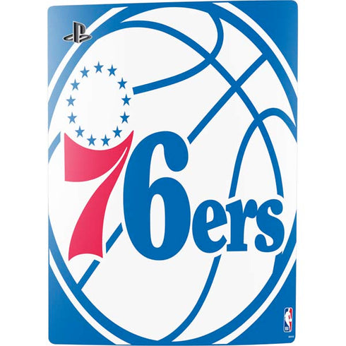 NBA Philadelphia 76ers Large Logo PS5 Digital Edition Console Skin