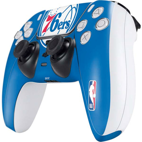 NBA Philadelphia 76ers Large Logo PS5 Controller Skin