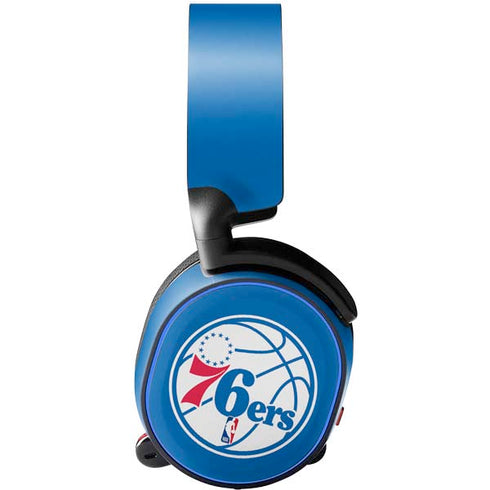NBA Philadelphia 76ers Large Logo SteelSeries Arctis 5 Skin