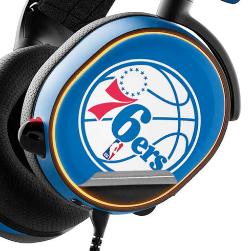 NBA Philadelphia 76ers Large Logo SteelSeries Arctis 5 Skin