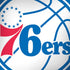 NBA Philadelphia 76ers Large Logo Surface Book 2 13.5in Skin