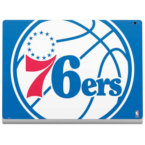 NBA Philadelphia 76ers Large Logo Surface Book 2 15in Skin