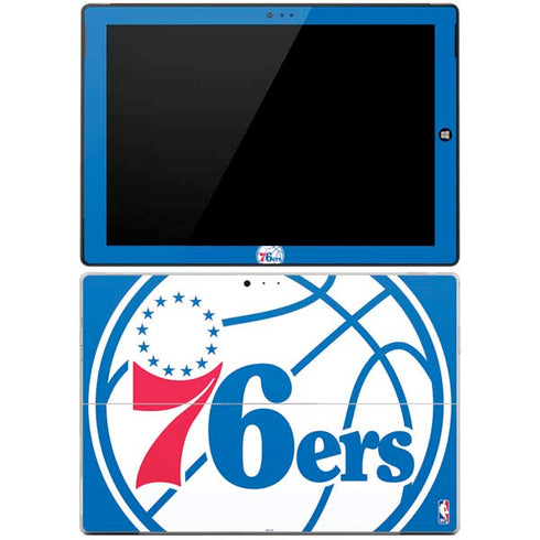 NBA Philadelphia 76ers Large Logo Surface Pro 3 Skin